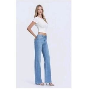 Flying Monkey High Rise Flare Tall 34" Inseam Size 32